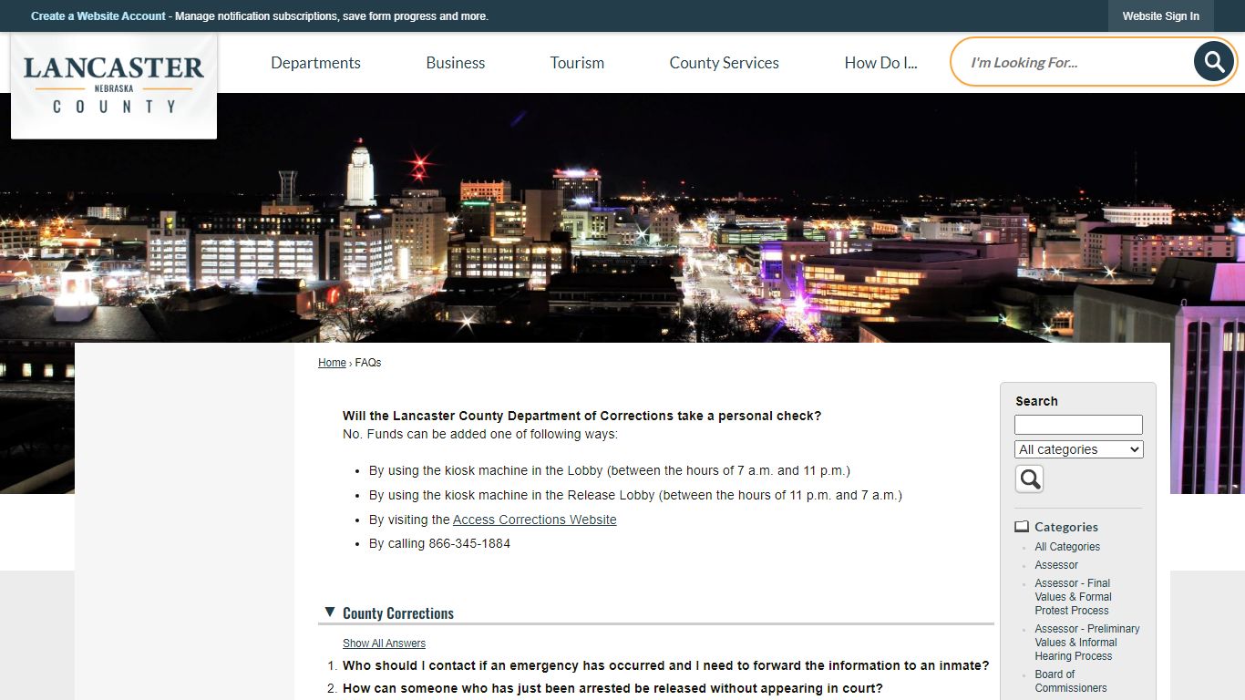 FAQs • Lancaster County, NE • CivicEngage